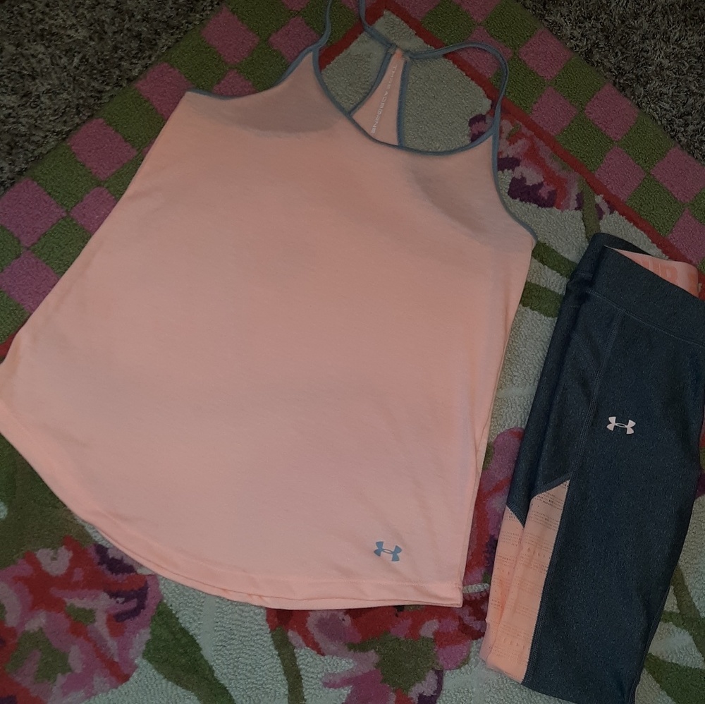 Under armour work out set